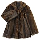 Mink Fur Coat Brown - Autre Marque