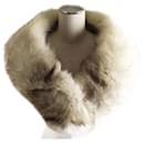 SAGA Blue Fox Genuine Fur Shawl Stole Tippet - Autre Marque