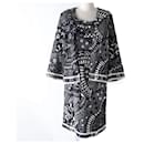 LEONARD FASHION Sleeveless Dress Set, Black/White - Autre Marque