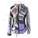 Emilio Pucci Nylon Hooded Logo Down Jacket Women - Autre Marque