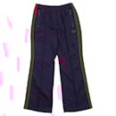 Needles Boot Cut Track Pant Polyester S Purple - Autre Marque