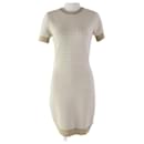 Michael Kors Monogram Short Sleeve Knit Dress XS