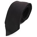 Gucci Silk Necktie Black Used - Autre Marque