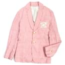 Vivienne Westwood Linen Jacket with Orb Logo Embroidery - Autre Marque