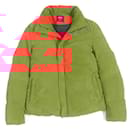 EMMETI ZACHARY Down Jacket Goatskin Suede Orange - Autre Marque