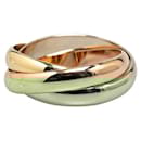 Cartier Trinity Ring 18K Gold #52 - Autre Marque