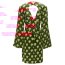 Rixo oriental print V neck sleeves short dress - Autre Marque