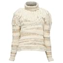 PRABAL GURUNG wool silk blend ethnic crochet sweater - Prabal Gurung