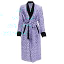 GVGV tapestry jacquard velvet belted robe coat - Autre Marque