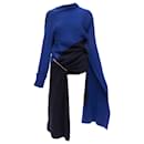 Monse merino wool colorblock pin cape sleeve sweater - Autre Marque