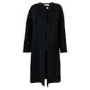 Mila Schön Black Wool Coat - Autre Marque