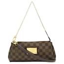 Louis Vuitton Damier Eva Pouch Clutch Bag