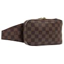 LOUIS VUITTON Damier Ebene Geronimos Shoulder Bag N51994 LV Auth 90024 - Louis Vuitton