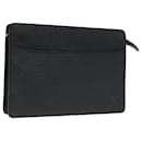 LOUIS VUITTON Epi Pochette Homme Clutch Bag Black Noir M52522 LV Auth ep5807 - Louis Vuitton