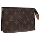 LOUIS VUITTON Monogram Poche Toilette 15 Pouch M47546 LV Auth 92307 - Louis Vuitton