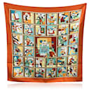 Hermes Paris Silk Scarf Les Petits Métiers de Paris 2006 Petrossian - Hermès