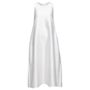 Melitta Baumeister Silk Cotton Bow Back Midi Tent Dress - Autre Marque