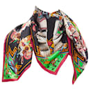 Hermes Silk Mixed Aboriginal Print Square Scarf - Hermès