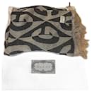 Authentic Gucci Sold Out GG Diamond Linen Jacquard Blanket