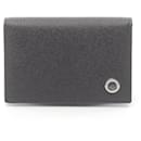 Bvlgari Black Leather Business Card Case - Bulgari