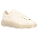 Alexander McQueen Women's Oversized Sneaker 'Larry' in beige - Alexander Mcqueen