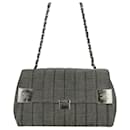 Chanel Navy Denim Shoulder Bag