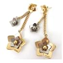 Vintage Fendi Hanging Flower Earrings