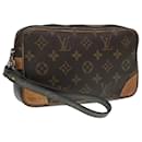LOUIS VUITTON Monogram Marly Dragonne PM Clutch Bag M51827 LV Auth 93939 - Louis Vuitton