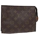 LOUIS VUITTON Monogram Poche Toilette 19 Pouch M47544 LV Auth 92991 - Louis Vuitton
