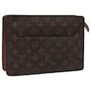 LOUIS VUITTON Pochette Masculina Monogram Bolsa de Clutch M51795 LV Auth bs18490 - Louis Vuitton