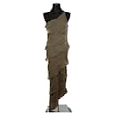 Khaki dress - Autre Marque