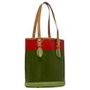 LOUIS VUITTON Bolsa de Ombro Bucket PM Monogram Vernis SPO Vermelha LV Auth bs18759 - Louis Vuitton