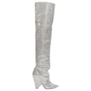 Saint Laurent Niki Swarovski crystal encrted boot
