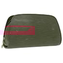 LOUIS VUITTON Epi Dauphine PM Pouch Castilian Red M48447 LV Auth mr485 - Louis Vuitton