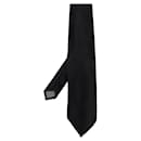 Gianfranco Ferré Black Wool Tie