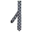 Gianfranco Ferré Blue Cameo Printed Silk Tie