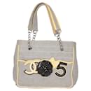 Chanel Multicolor Cotton Camelia Bag - 2000s