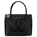 Chanel Caviar Skin Coco Mark Tote Bag