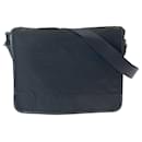 Prada Nylon Tessuto Logo Plate Messenger Bag