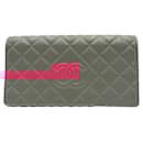 Chanel Matelasse Lambskin Long Wallet
