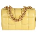 Bottega Veneta Butter Maxi Intrecciato Lambskin Chain Cassette Bag