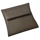 Hermes Chevre Coin Case Dark Brown - Hermès