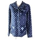 Louis Vuitton Silk Monogram Pajama Shirt