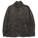 NICOLE Polyester Suede Convertible Jacket Brown - Autre Marque