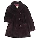 EMBA MINK Real Fur Coat Deep Violet M - Autre Marque