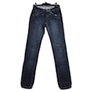 true bric Indigo Denim Cotton Pants - Autre Marque