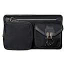Christian Dior Black Nylon and Leather Fanny Pack