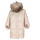 P.A.R.O.S.H. Champagne Color Hooded Duvet - 2000s - Autre Marque