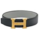Hermes Constance H Belt Reversible Leather - Hermès