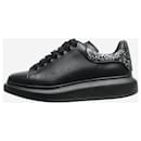 Black embellished exaggerated-sole sneakers - size EU 40 - Alexander Mcqueen